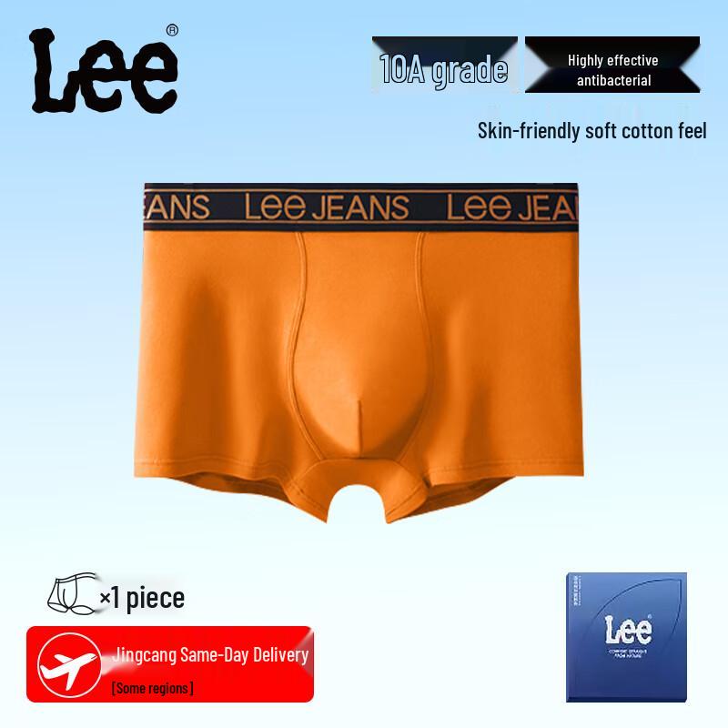 Lee Herren Baumwolle Antibakterielle Boxer-Slips