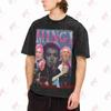 Mingi Pinki K Pop Fan Made Vintage Washed Tee Pure Cotton T-Shirt