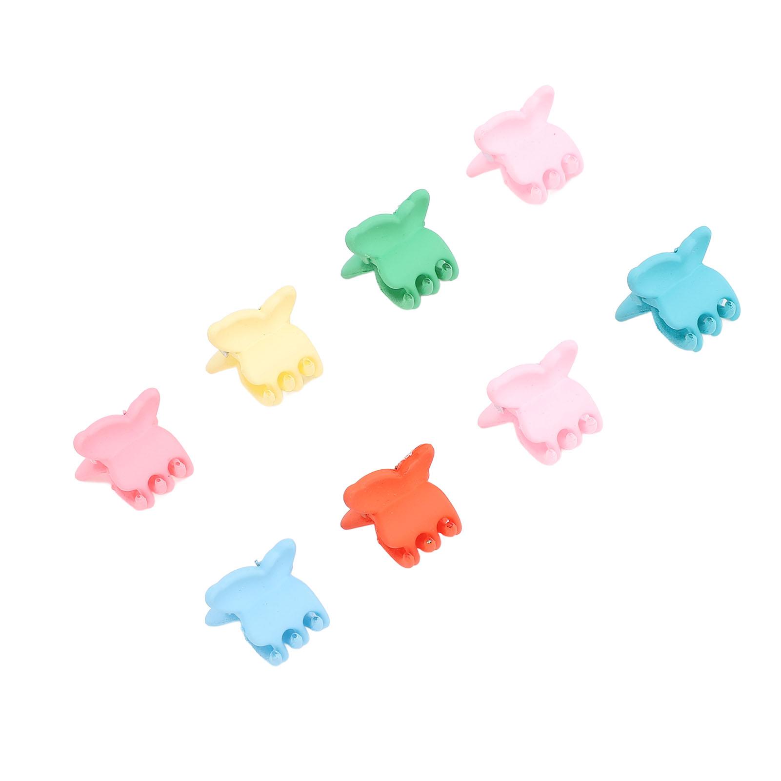 

100pcs Mini Claw Clips Butterfly Tiny Cute Hairpin Hair Accessories Children Mix Color Hair Clamps