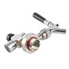 Stainless Steel Beer Spear Faucet Tap Dispenser Kit for 2L 3.6L 4L Mini Keg Beer Growler