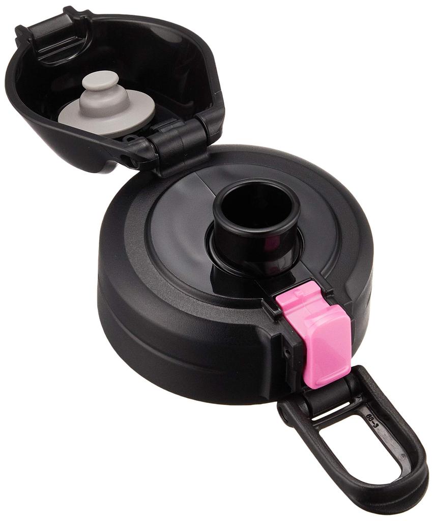 ZOJIRUSHI Cool Bottle Stopper Set, Direct Drinking, Sports Type, Diamond Pink, SD-SF02-PZ