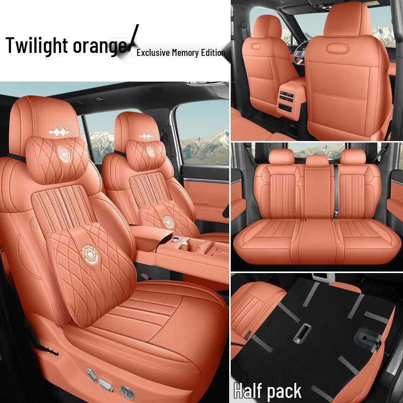 Equation Leopard Titanium Leather Car Seat Covers - Universal 7-Seater, Breathable & All-Season Cushion.