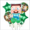 Minecraft Alien Creeper Cartoon Anime Game Balloon