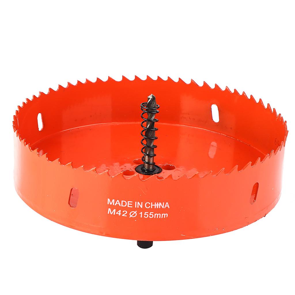 M42 Bimetalová děrovací pila Děrovací pilový kotouč Vrtací bit pro plech Dřevo Plast(160 mm)