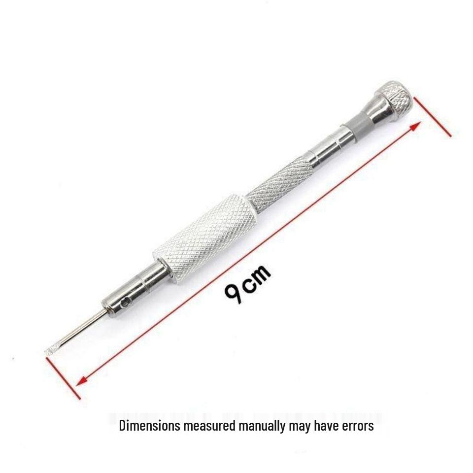 Multi-functional Mini Screwdriver for Glasses, Clocks & Watches Repair - Phillips & Flathead