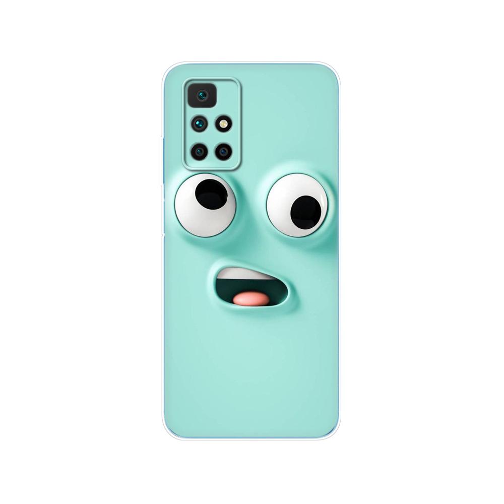 Dla etui Redmi 10 silikonowa tylna okładka etui na telefon dla xiaomi Redmi 10 2022 2021 miękkie etui 6.5 cala Redmi10 globalne etui typu bumper z tpu
