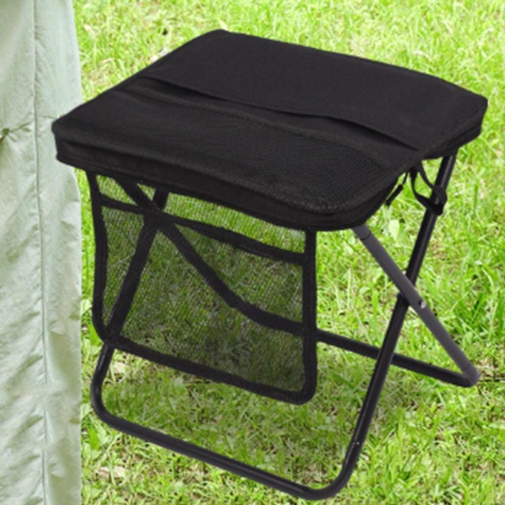 Strong Load-bearing Small Mazar Satchel Sturdy L Pen Bag Stool Folding Backpack Stool  Picnic