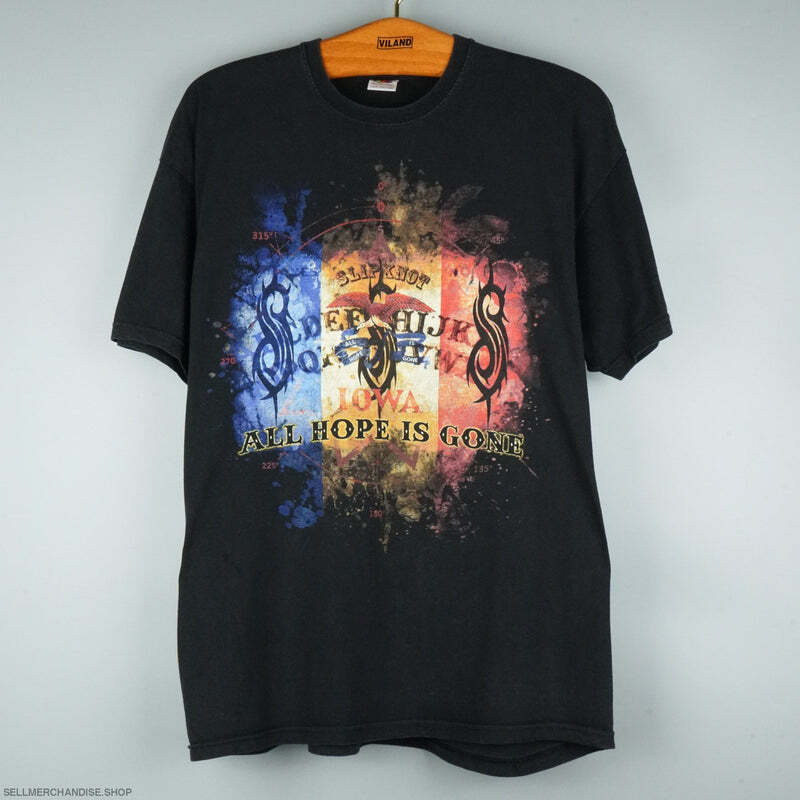 2009 Slipknot Band Tour Tshirt Gift For Fan Unisex Tshirt Reprint S5XL KH5543 S