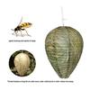 1-3Pcs Wasp Nest Decoy Hornets Deterrents Non-Toxic Fake Nest Bee Decoy Beehive Lanterns Hanging Patio Garden Repellent Trap