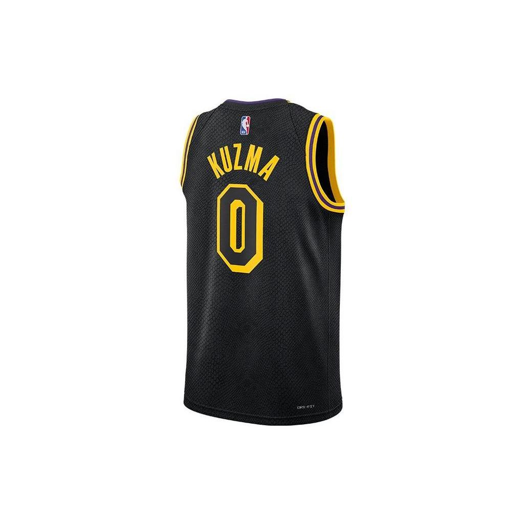 Nike Basketball Jersey Men's Black Yellow DJ1433-012