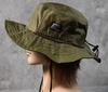 Avirex Safari Hat Outdoor Cap Size Khaki Men's Adventure/Mountain (17158300), Water-Repellent, (7987988) (JP, Chart, 57.0 Cm, 59.0 Cm, (Regular Size))