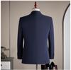 Luxury Men's Custom Suit Set - Tencel Cotton Wool Blend, Fine Twill Fabric, Business Formal Wear.