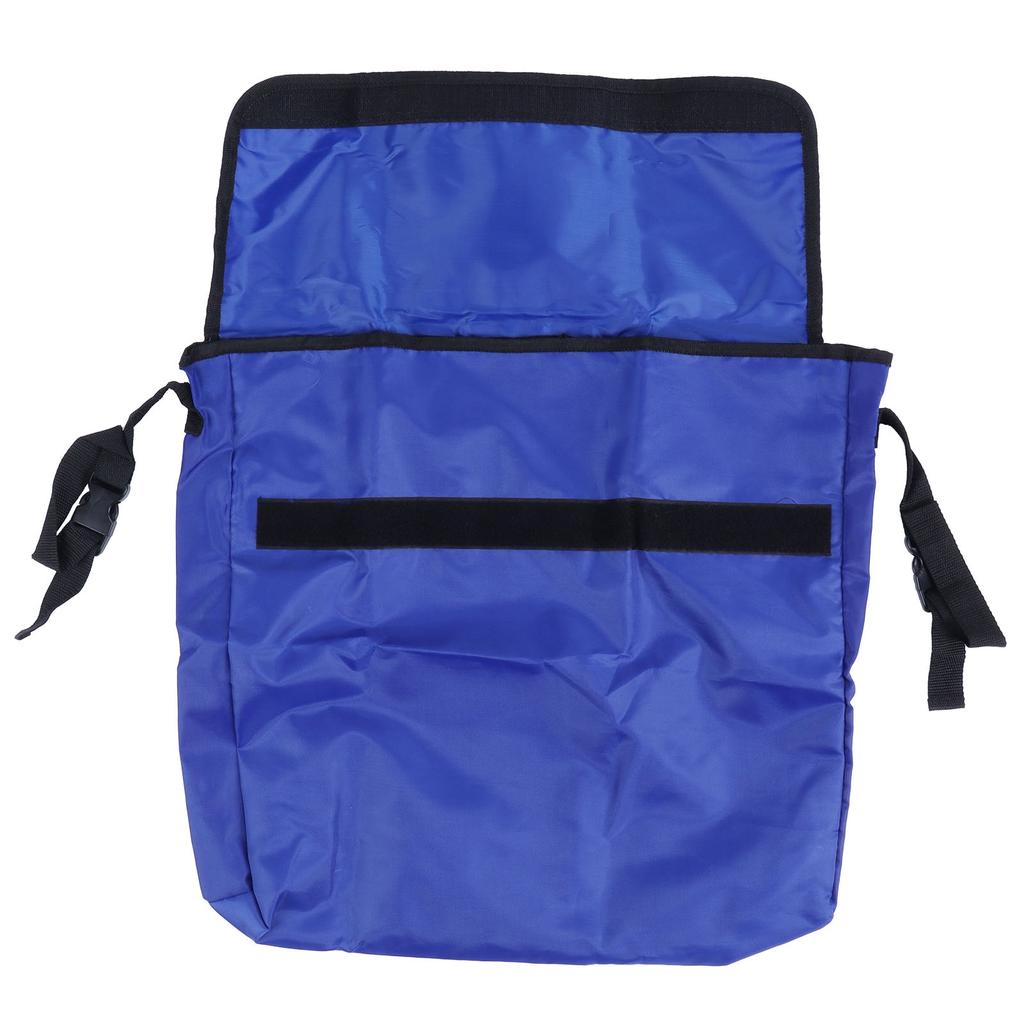Wheelchair Handrail Bag Wheelchair Storage Bag Accessory Hanging Bag for Most WheelchairBlue