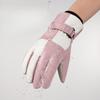 Winter Ski Gloves Thickened Waterproof Touch Screen Plus Velvet Outdoor Cycling Electric Bike Windproof Cold Warm Gloves