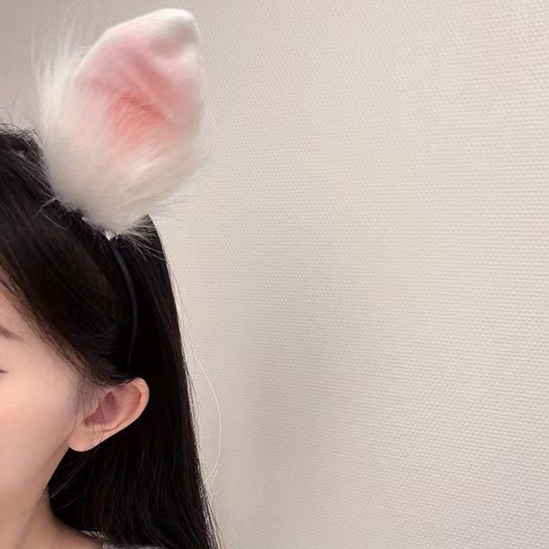 1-10PCS Plush Rabbit Ears Hair Band Cute Headdress for Adult and Children Performance Headband Cosplay Accessories