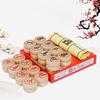 Youming Beech Wood Carved Chinese Chess Set