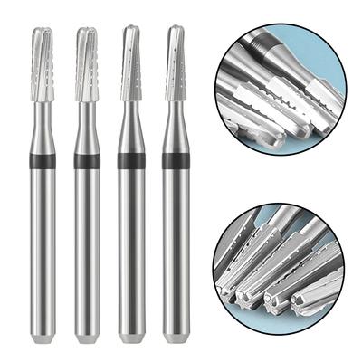 10 Stück/Packung Fg1957 Fg1958 Dental Wolframcarbidbohrer Metallschneiden Fg 1,6 mm für Hochgeschwindigkeits-Handstück