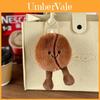 Peluche a Forma di Chicco di Caffè con Design Realistico per Bambini e Adulti Regalo da Collezione