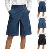 Women's  Color Casual Fashionable Button Pocket Shorts