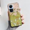 For OPPO Reno 10 5G CPH2531 Case Stylish Pattern Soft Silicone Phone Cases for Oppo Reno10 Pro Global 2023 CPH2525 Back Cover
