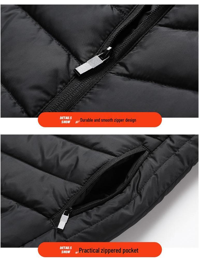 Seventeen-Zone USB Electric Heating Vest for Winter Warmth