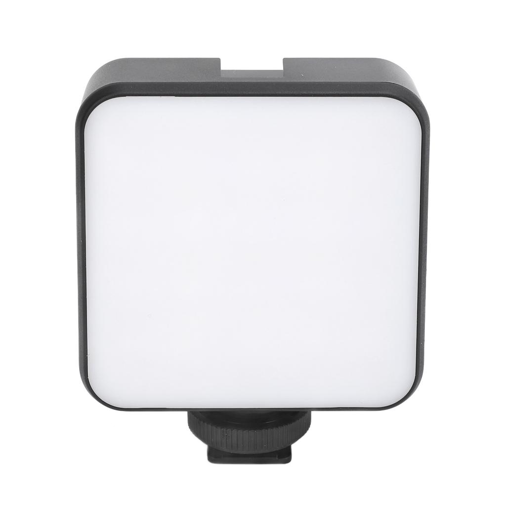 LED Camera Light Dimmable 2500K to 6500K 1200mAh Rechargeable Portable Small Photography Lamp for Live Streaming
