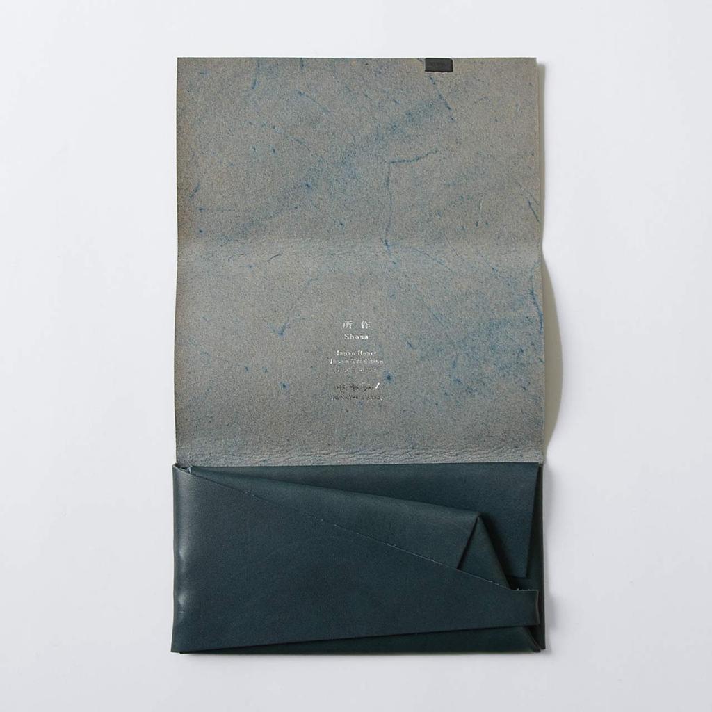 Basic LONG WALLET Black [Posture] [Shosa] SHO-LON-A