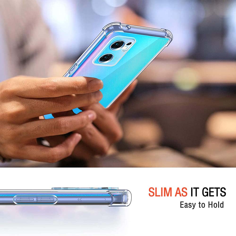 Clear Case For Oppo Find X5 Lite X5 Pro Thick Shockproof Soft Silicone Phone Cover for Oppo Find X3 Neo X3 Pro A17 A57s A57 A78