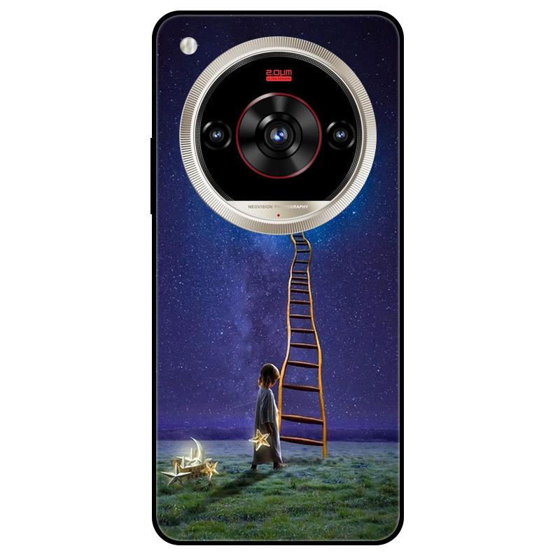 For ZTE nubia Focus 2 Ultra 5G Case Cool Painted Silicone TPU Soft Cover for nubia Focus2 Ultra Z2463N Cases Protective Shells