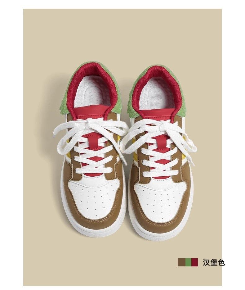 Popular platform white shoes women's 2025 spring and autumn new women's shoes niche design versatile chic casual board shoes