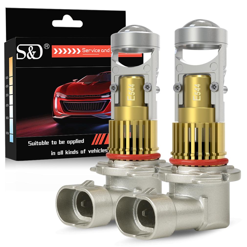 2 ks H7 Bi LED Projektor Žárovky do světlometů do auta Bezdrátové H4 LED H11 H8 9005 HB3 9006 HB4 Čočka 60000Lm 80W Plug&Play Mini Auto Lampa 6000K LHD Světlomet