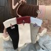 Ladies Spring and Autumn Creative Cute Cartoon Color Flanging Tube Stack Socks