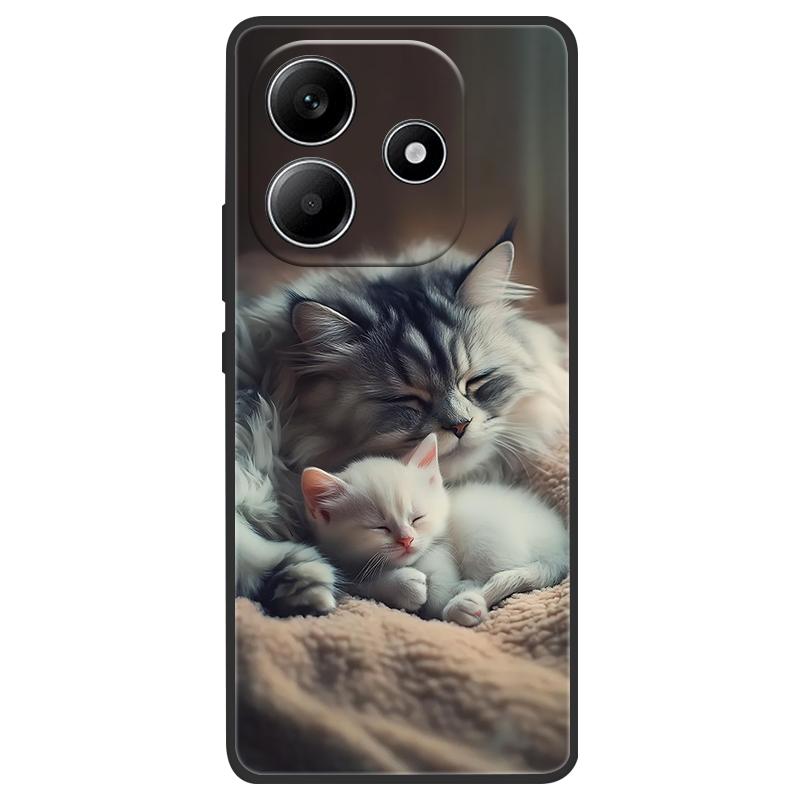 For Redmi Note 14 4G 5G Case Soft TPU Silicone Back Cover for Xiaomi Remi Note 14 5G Global Version Phone Cases Luxury Shell Bag