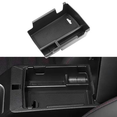 Car Central Console Armrest Storage Box Organizer Tray for Jeep Compass 2022 2023 2024 Stowing Tidying Interior Accessories ABS