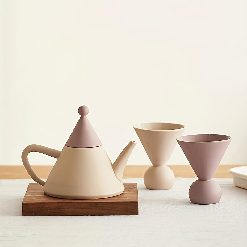 

Керамический кофейный чайный сервиз, подарочная коробка, набор послеобеденного чая, чайный сервиз с цветущим чайником, набор для дома, ресторана, отеля, офиса, чайные аксессуары