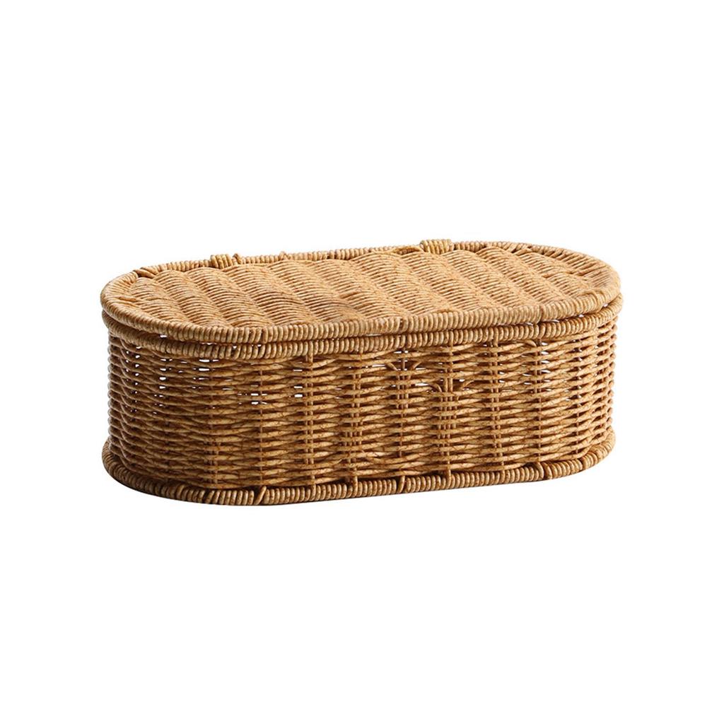 Handgefertigte Rattan-Aufbewahrungskörbe Designs Praktisch für Schränke Verleiht jedem Raum Eleganz Elegante Aufbewahrungslösung