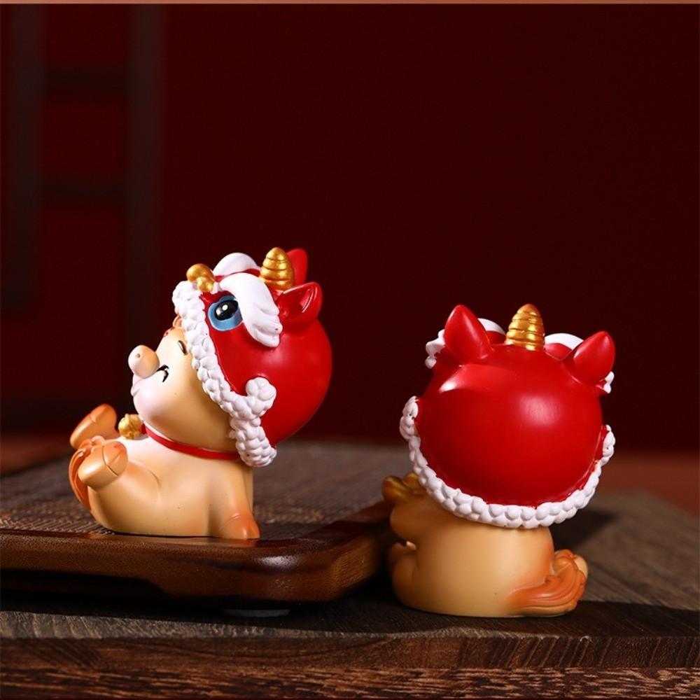 Year of The Horse 2026 Horse Year Mascot Resin Horse Statue Horse Figures Ornament  Table Desk