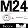 Double-Stacked Interlocking Toothed Anti-Slip Lock Washer 304 Stainless Steel DIN25201