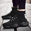 Stivali Uomo 2024 Tomaia in Maglia Traspirante Scarpe Sportive Calzini Sneakers Scarpe Uomo High Top Scarpe da Corsa
