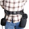 Professional Photography Waist Belt Heavy weight Nylon Strap For Camera Gear Secure D Rings Attachment Travel Adventure