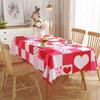 Tablecloth 1PCS Waterproof and Grease Proof Dining Table Upholstered with Polyester Fabric