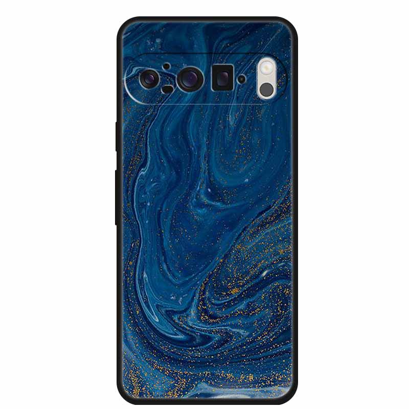 For Google Pixel 10 Pro Case Vivid Graceful Premium Marble TPU Soft Silicone Phone Cases Impact Chic Mineral-Finish Para Cover