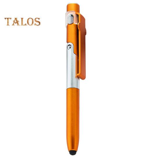 4-in-1 Ballpoint Pen with Stylus LED Light Phone Stand Smooth Writing Easy To Hold Ergonomic Ballpoint Pen