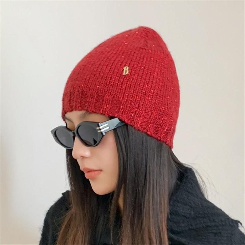 Trendy Sequins Hat Skull Hat Fashionable Cool Eye-Catching Adjustable Unisex Party Sparkling Sequins Hat Trendy Clubwear