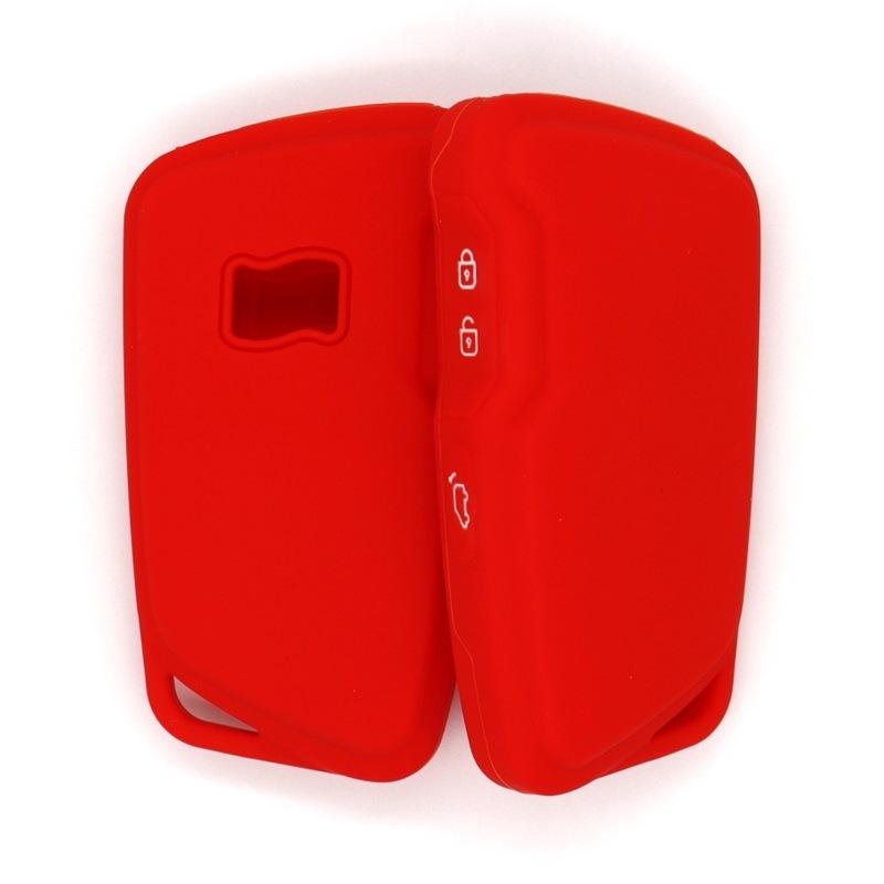 

Suitable for WM Motor W6 smart side button silicone key protective cover multi-color ready in stock красный