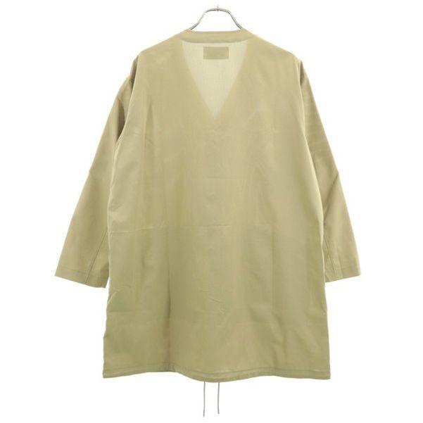 unused Johnbull Cool Dots coat S Beige Cool Dot Series Mesh No-Collar Men's Used