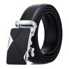 High Quality Men Fashion Automatic Buckle Leather Luxury Belts Male Alloy Buckle Belts for Men Ceinture Homme Cinto