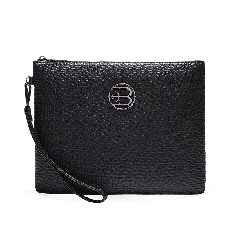 Wallet New Soft Leather Handbag Soft Surface Embossed Men's Clutch Bag Fashion Trend Clutch Bag