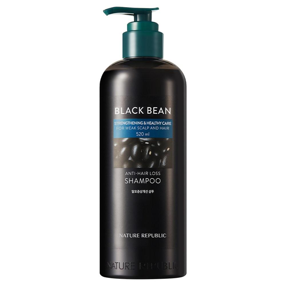 Nature Republic Black Bean Anti-Hair Loss Shampoo 520ml 1 pcs