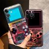 Schwarze weiche Handyhülle für iPhone 15 16 14 Plus XR 17Air 7 8 13 12 11 17 Pro Max XS Max Rote Spielkonsole